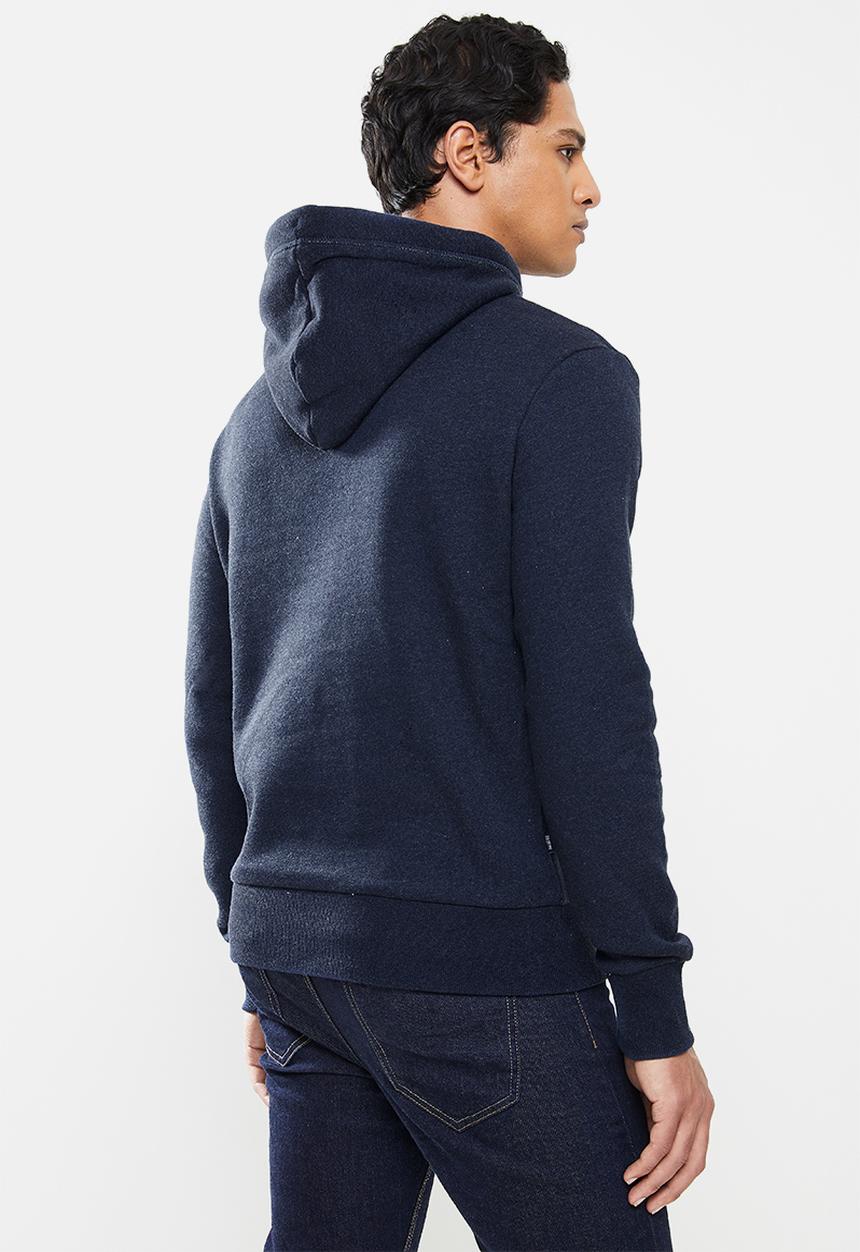 Superdry. - Ol classic hood - navy