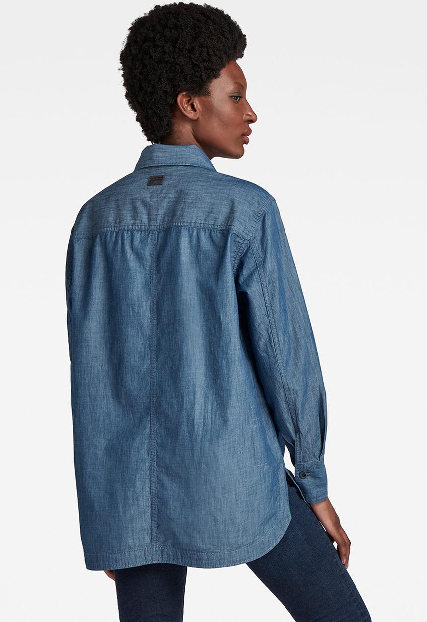 G-STAR - Boyfriend shirt - rinsed