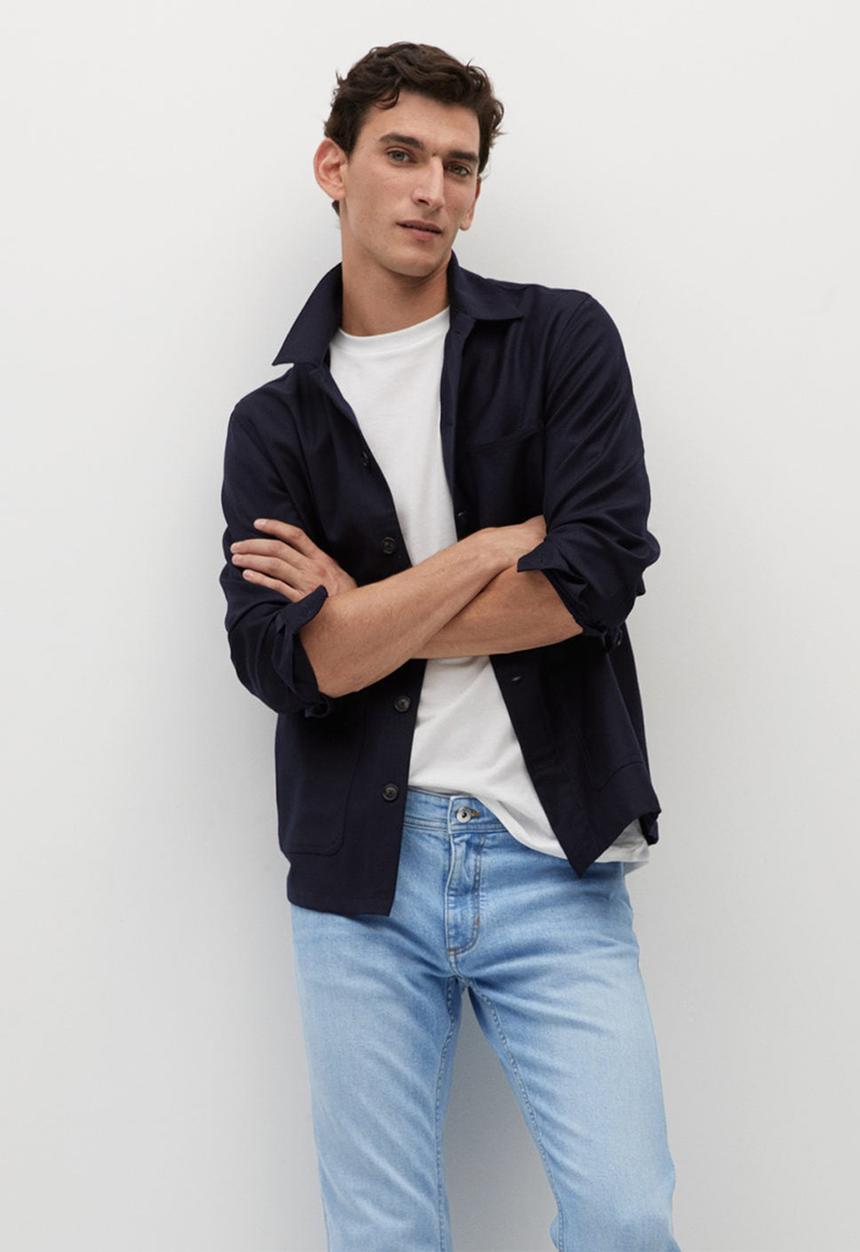 MANGO - Jeans jan  - light blue