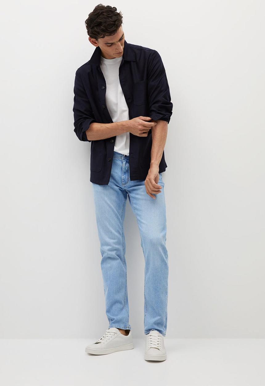 MANGO - Jeans jan  - light blue
