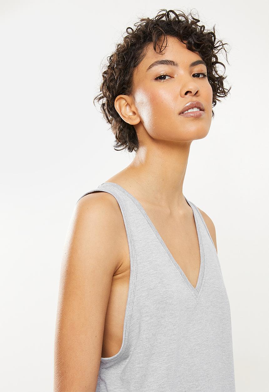 STRONG by T-Shirt Bed Co. - Ladies summer vest - grey