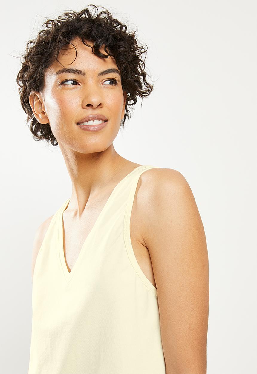 STRONG by T-Shirt Bed Co. - Ladies summer vest mylk - cream