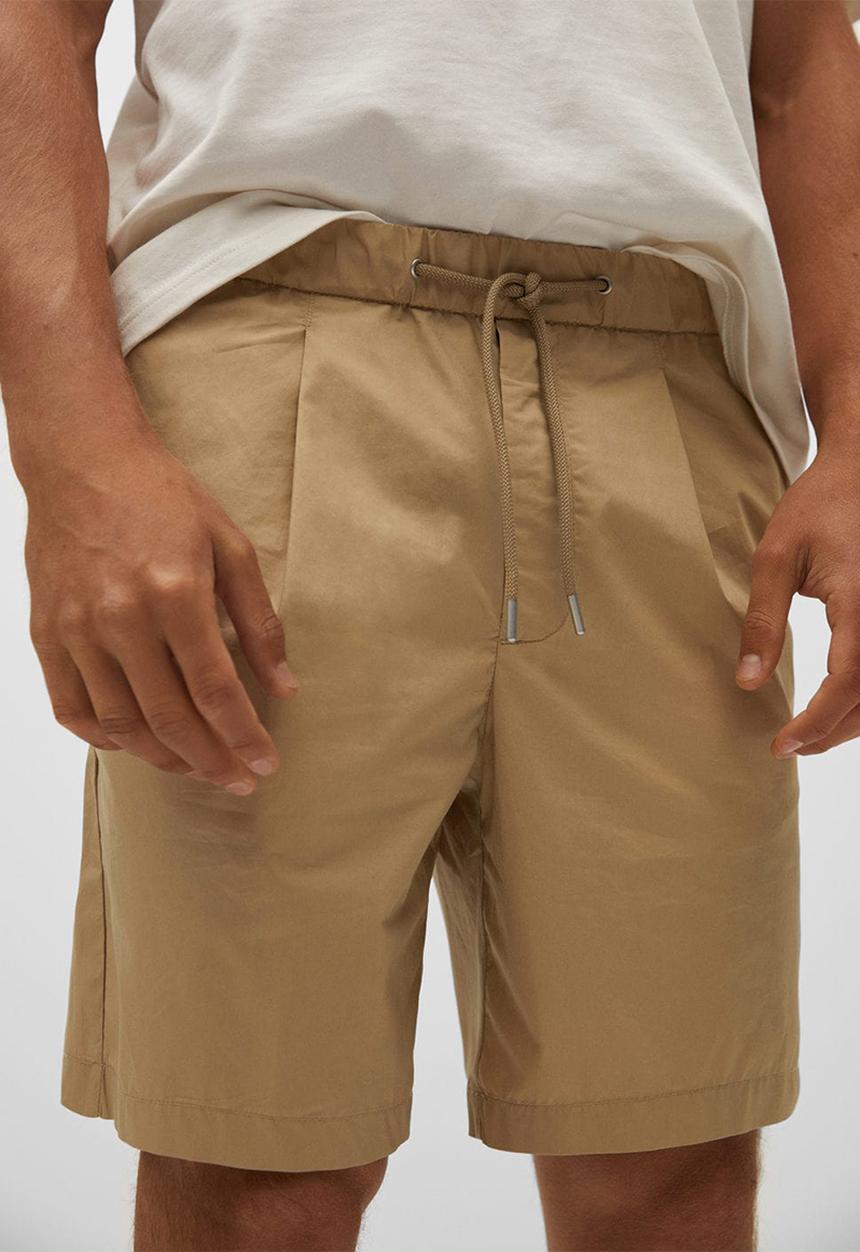 MANGO - Bermuda shorts loic - light beige