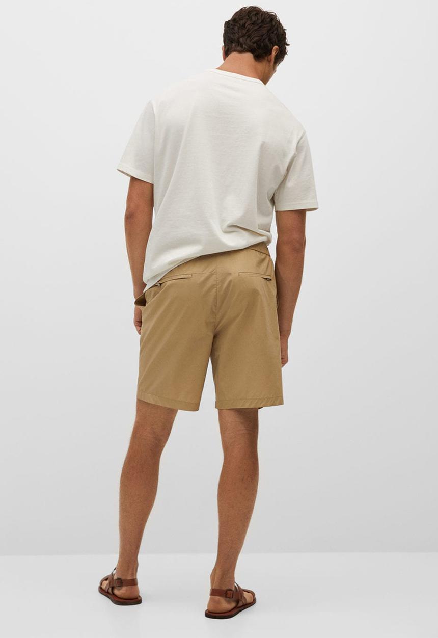 MANGO - Bermuda shorts loic - light beige