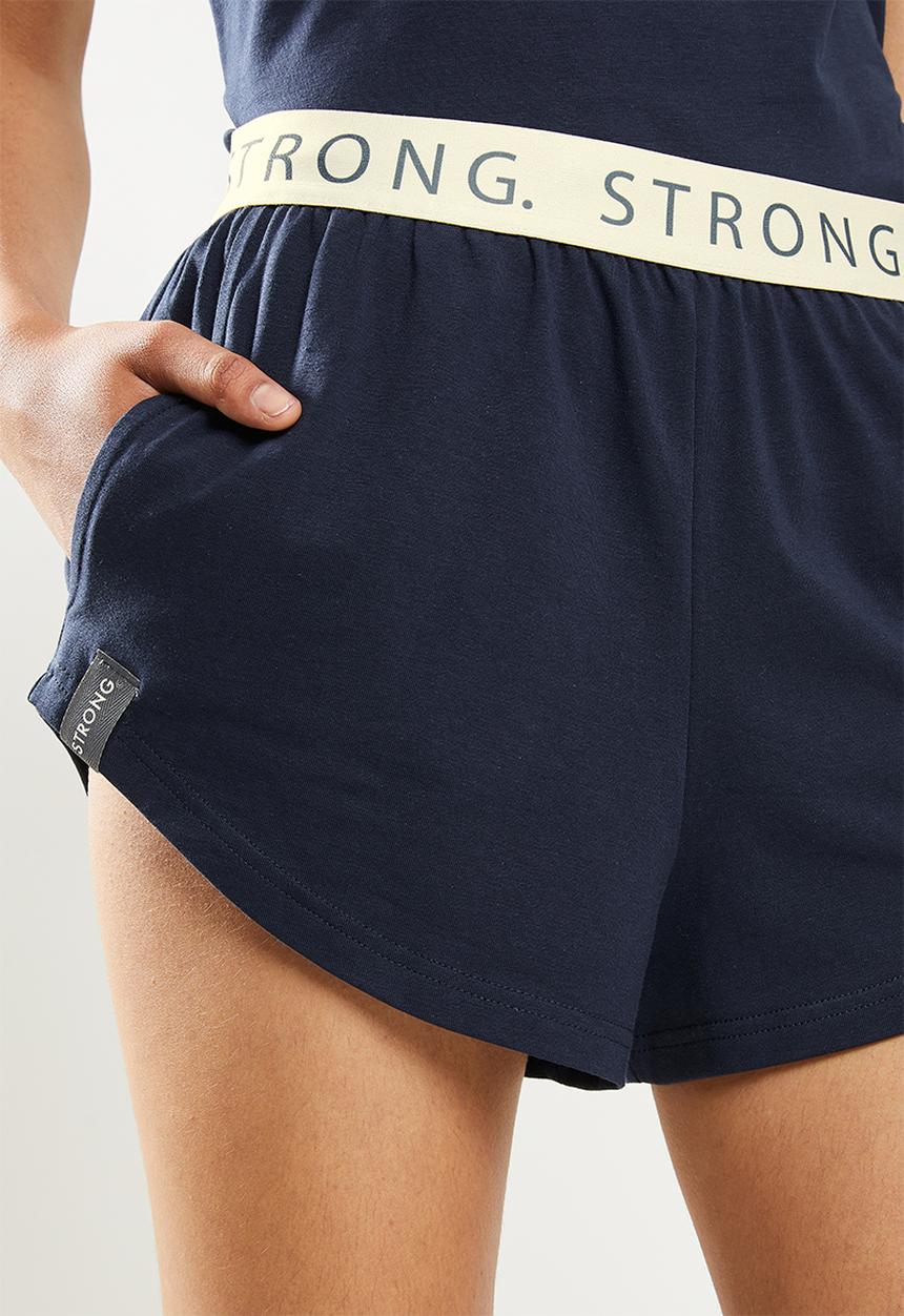 STRONG by T-Shirt Bed Co. - Summer shorties - navy
