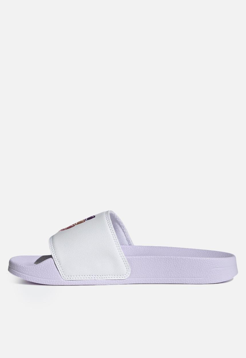 adidas Originals - Adilette lite w - ftwr white/purple tint/rose tone