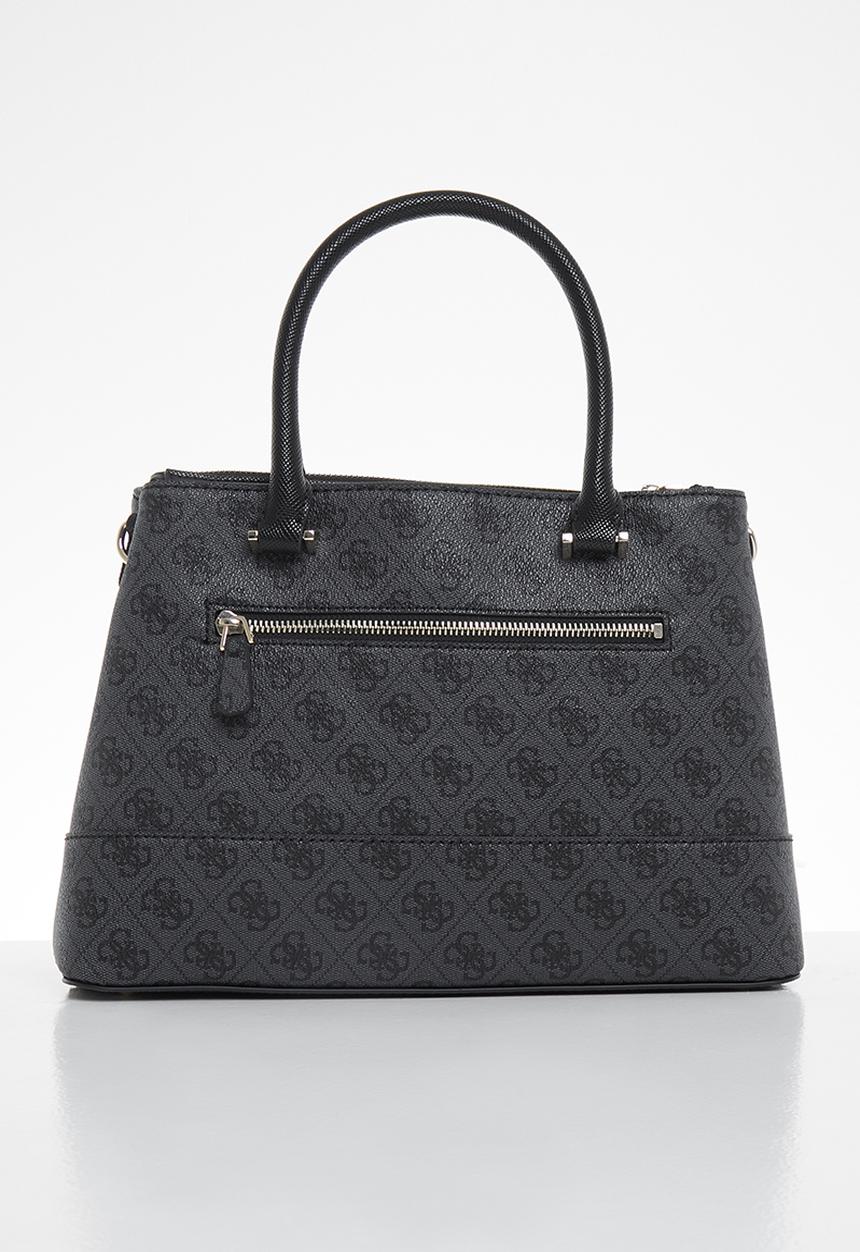 GUESS - Cordelia logo luxury satchel - coal logo
