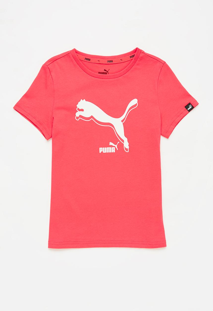 PUMA - Puma power  logo tee g - paradise pink