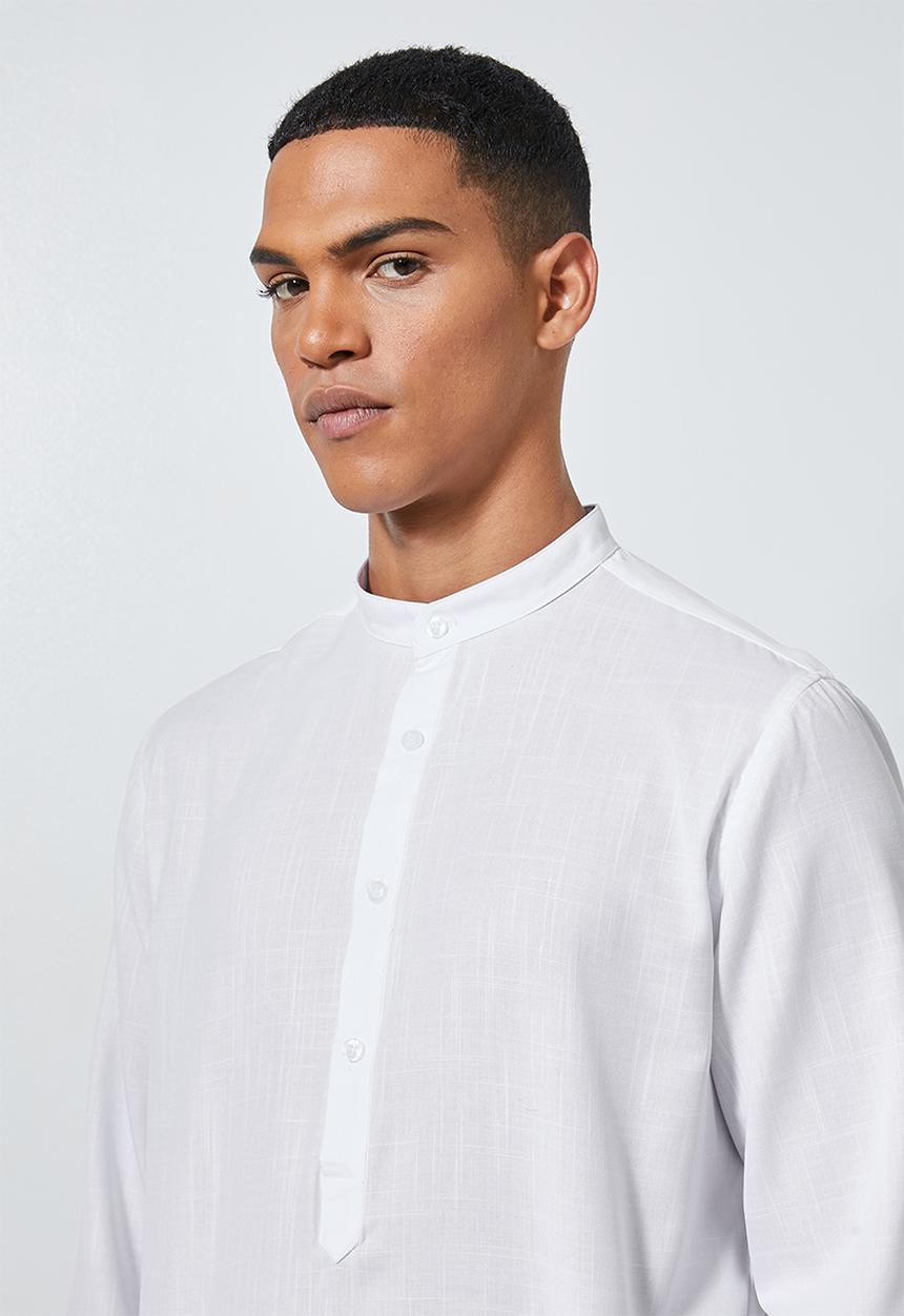Superbalist - Lee regular fit long sleeve tunic - white