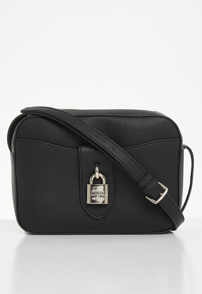 GUESS - Jardine large camera bag - black