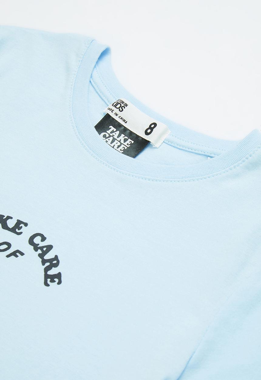 Cotton On - License short sleeve tee - light blue