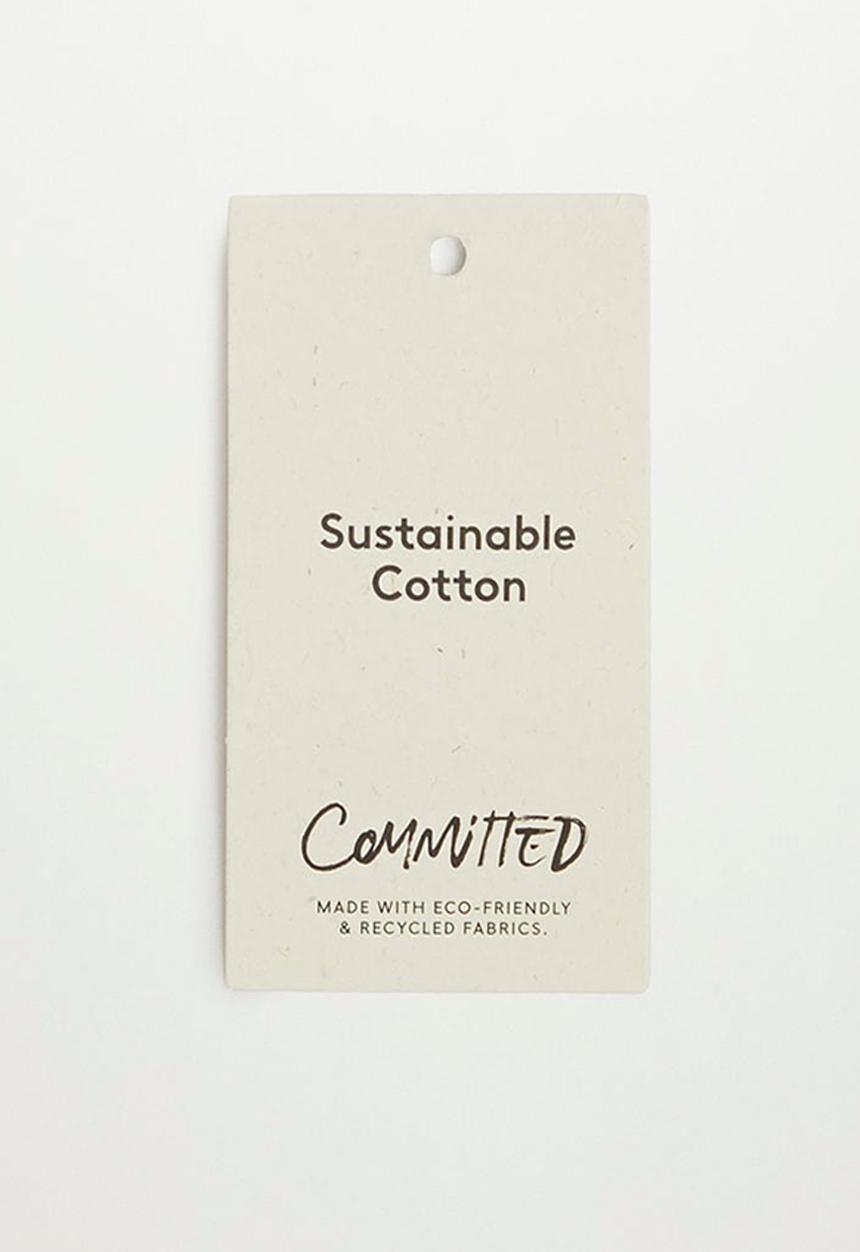 MANGO - T- shirt surfer - natural