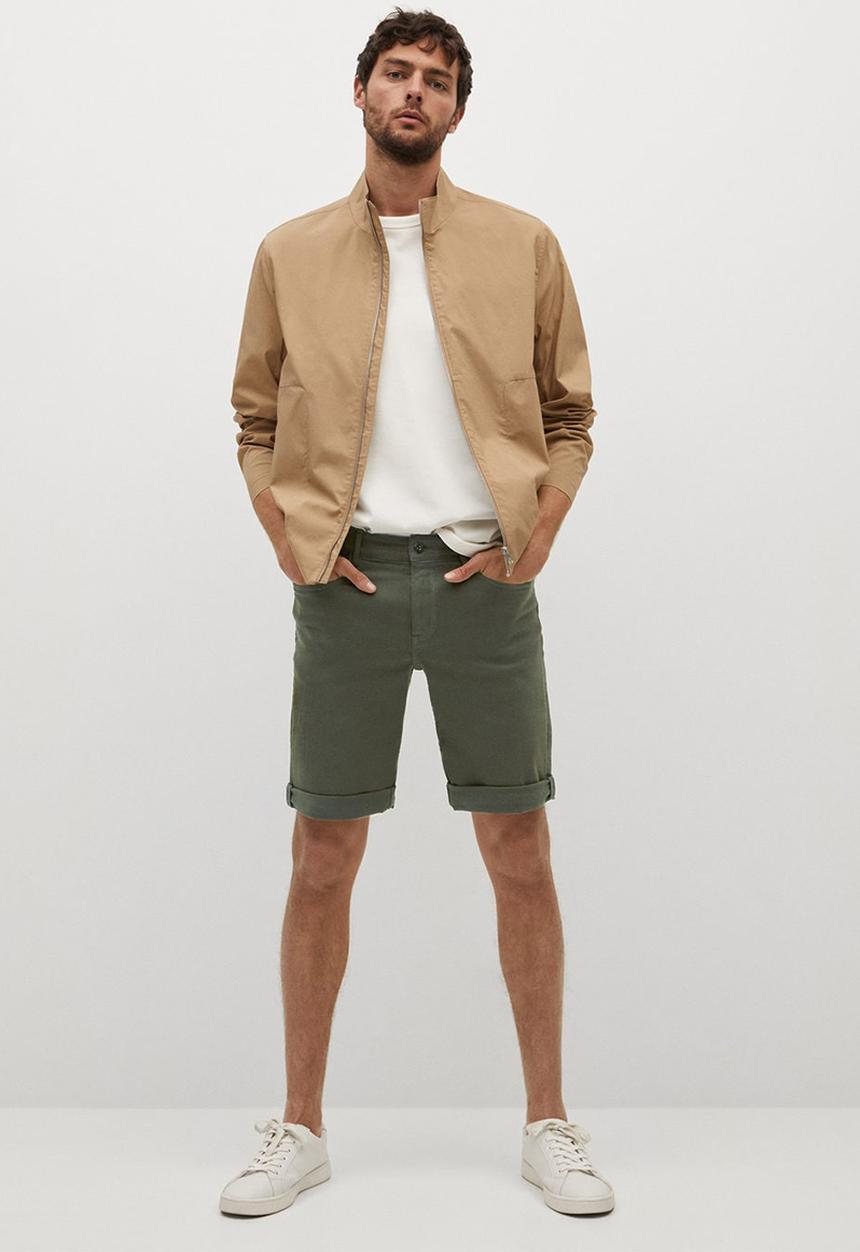 MANGO - Bermuda shorts nepto - grey
