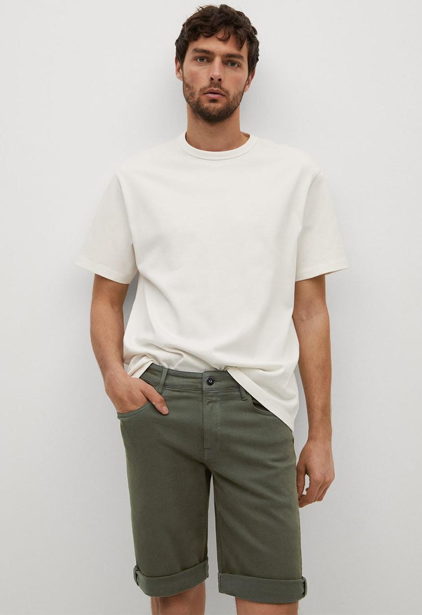 MANGO - Bermuda shorts nepto - grey