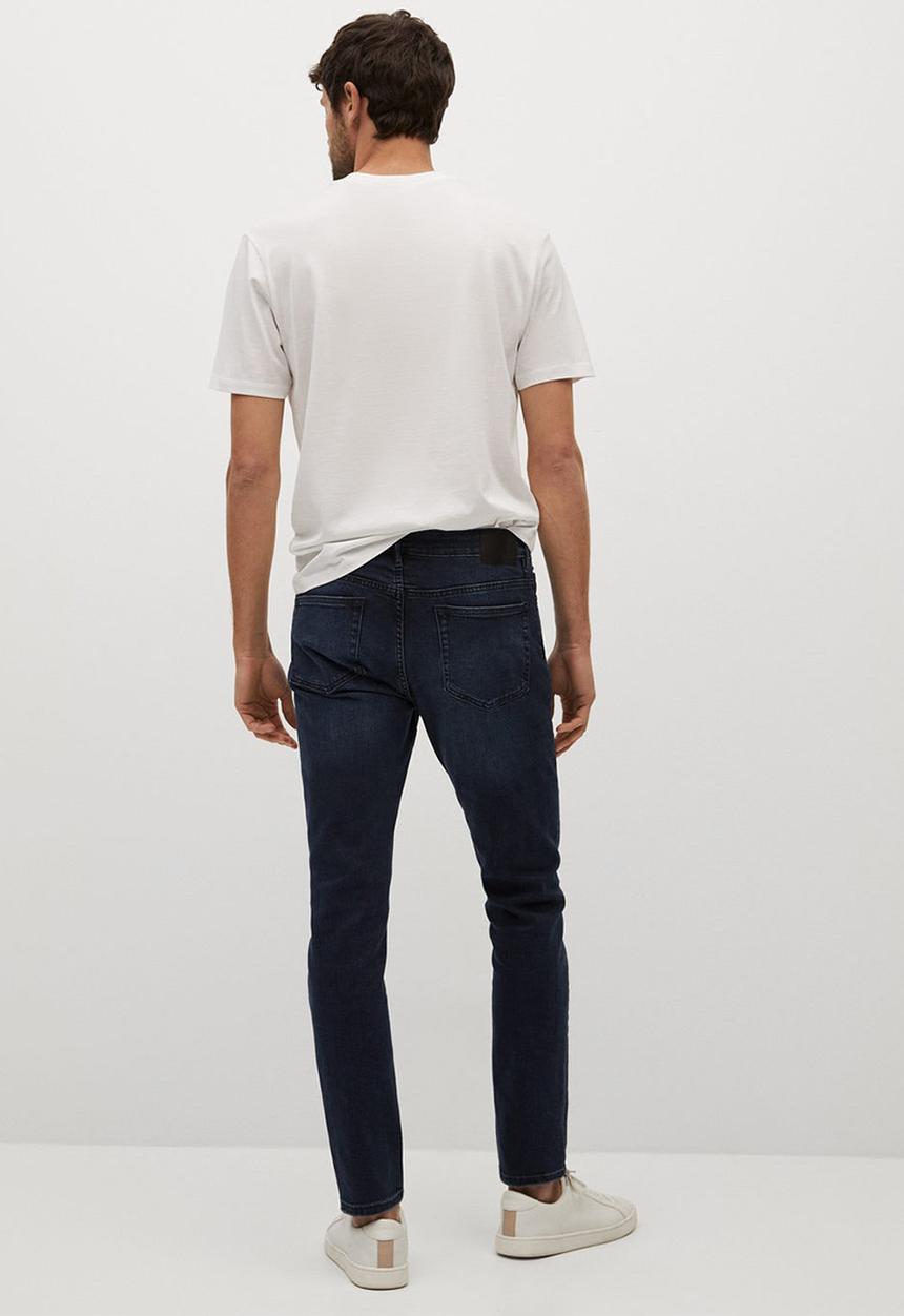 MANGO - Jeans jude - open blue0