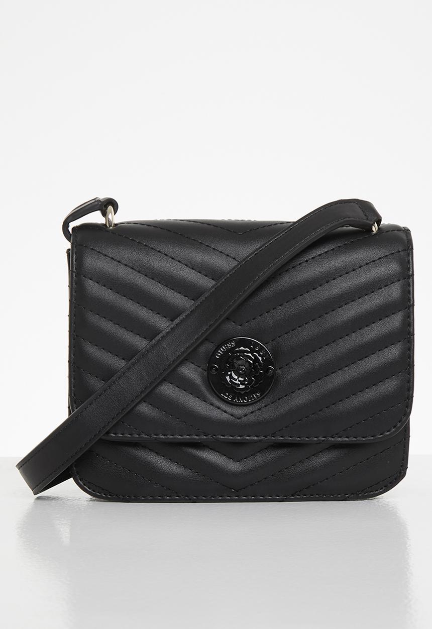 GUESS - Noelle mini crossbody flap - black