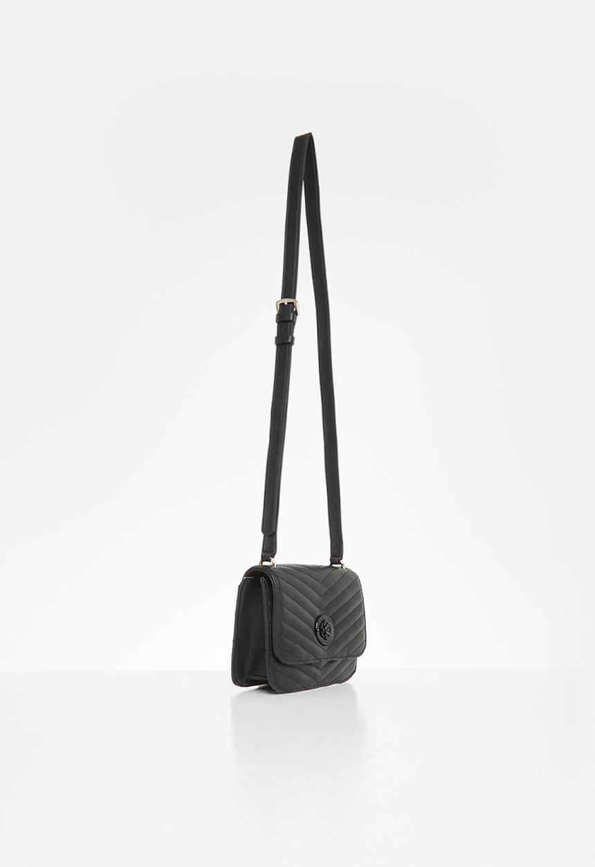 GUESS - Noelle mini crossbody flap - black