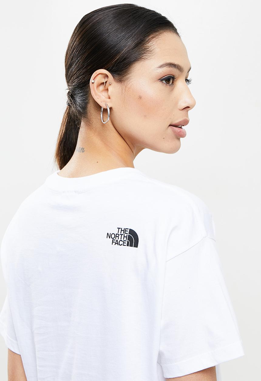 The North Face - Cropped fine tee - white