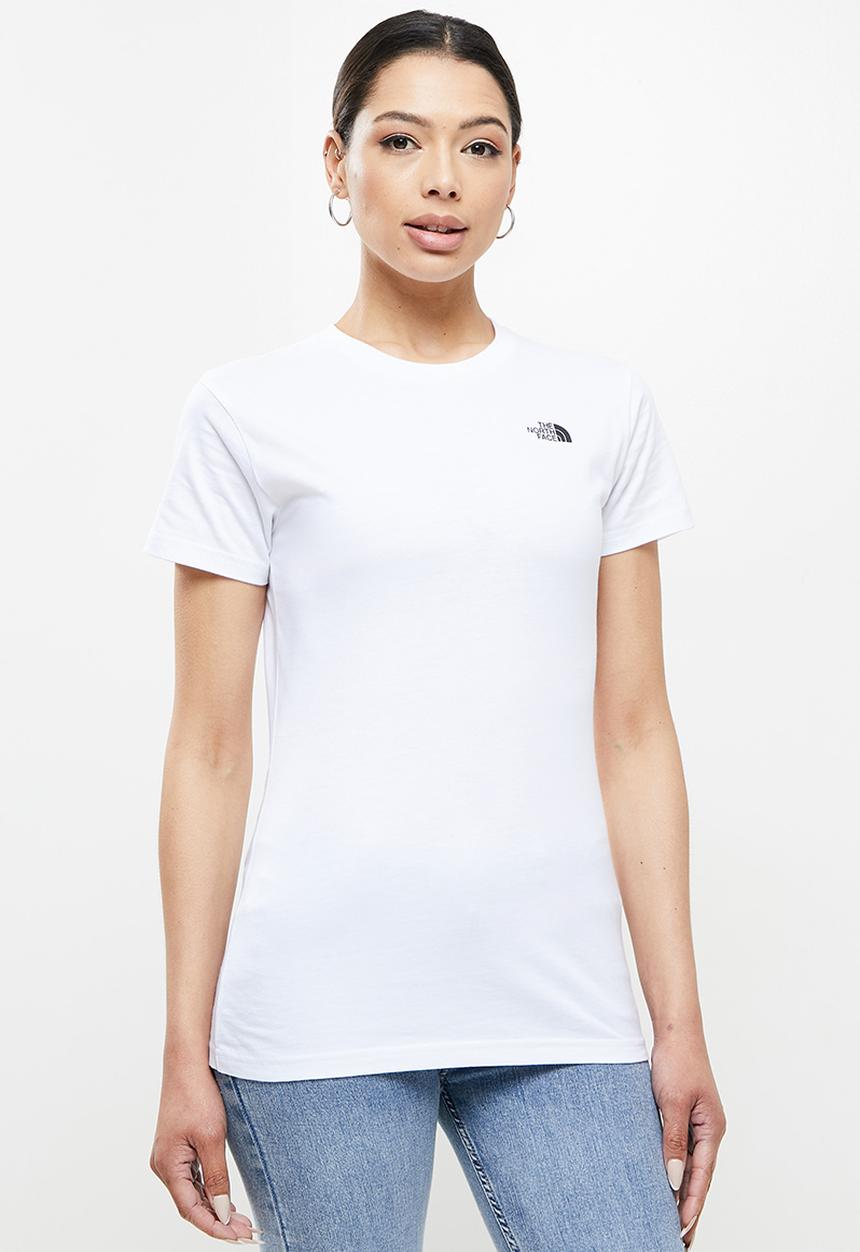 The North Face - Short sleeve simple dome tee - white