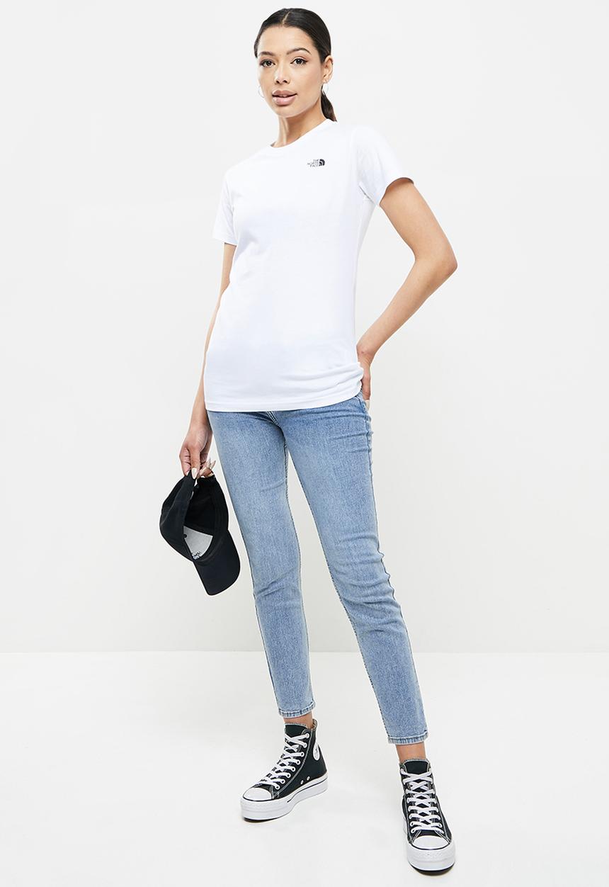 The North Face - Short sleeve simple dome tee - white