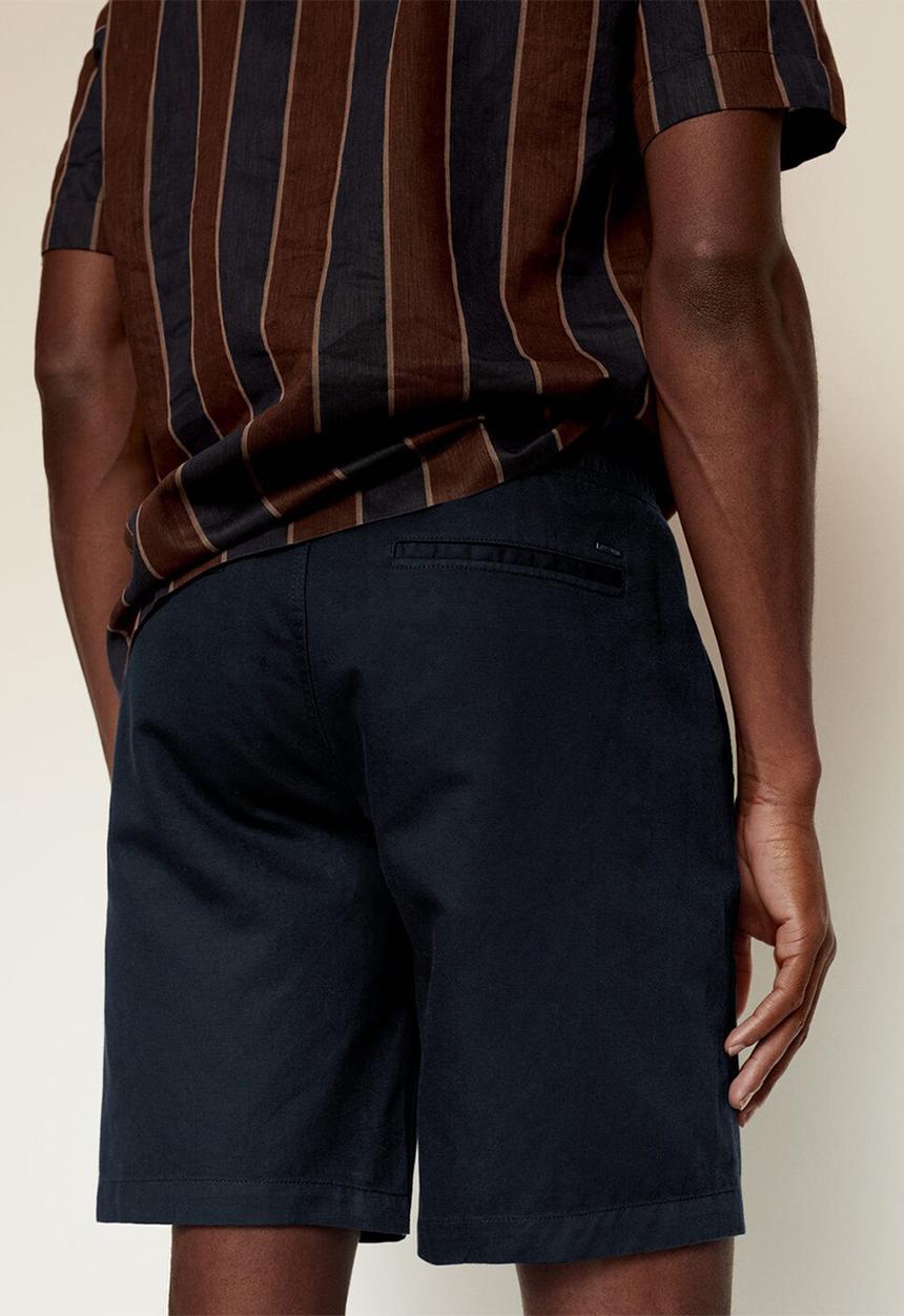 MANGO - Bermuda shorts flek - navy