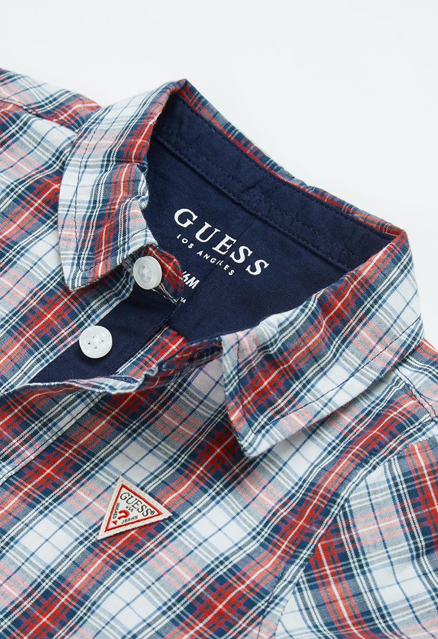 GUESS - Short sleeve shirt & twill shorts - multi 