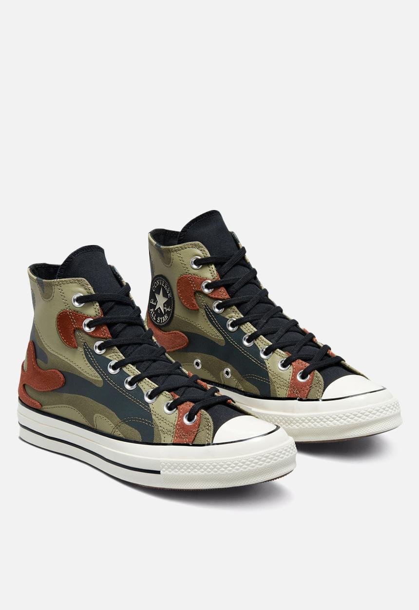Converse - Chuck 70 - hybrid camo - field surplus/black/egret
