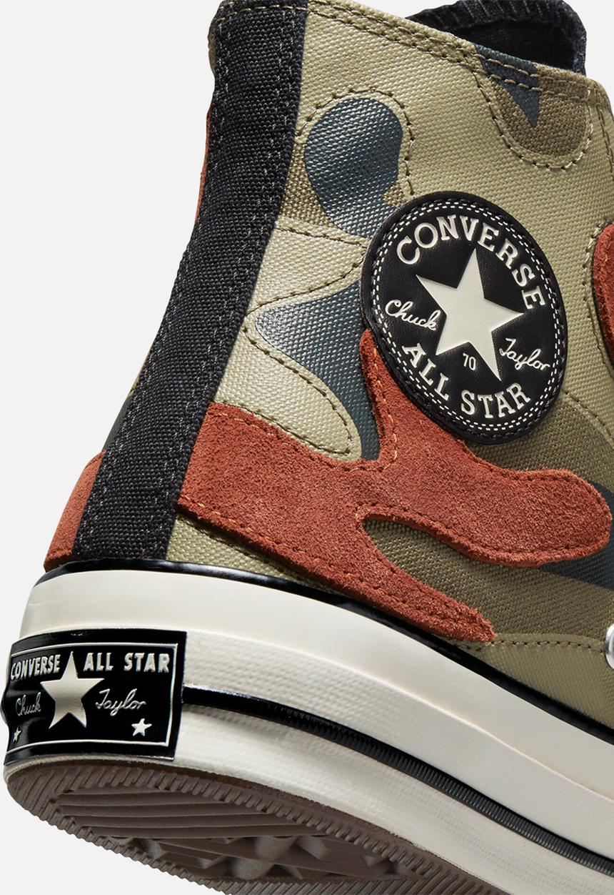 Converse - Chuck 70 - hybrid camo - field surplus/black/egret