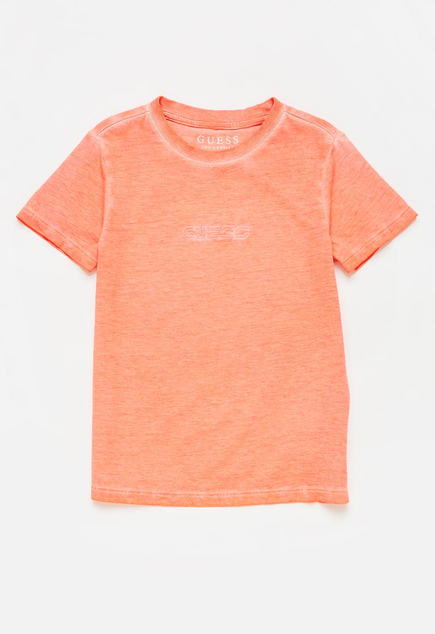 GUESS - Short sleeve fluoro T-shirt - orange 