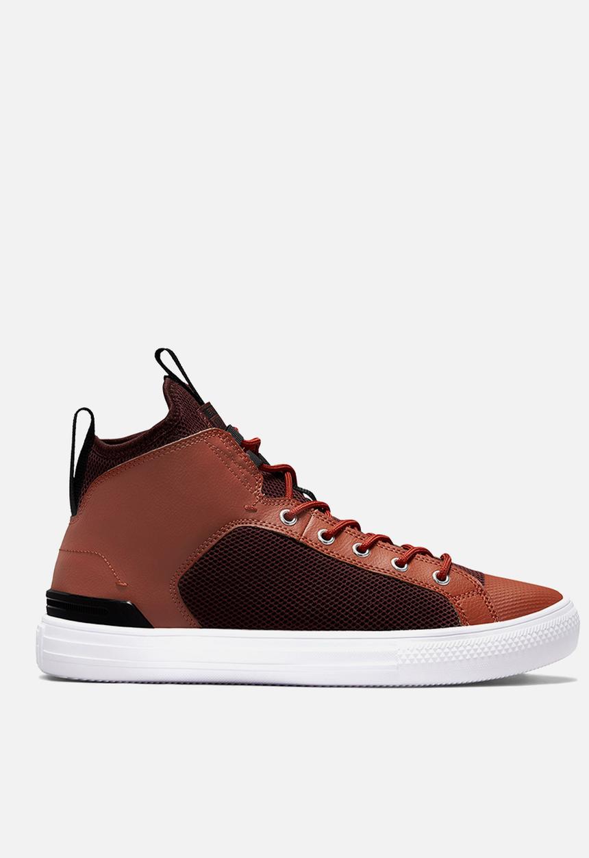 Converse - Chuck taylor all star ultra mid - cedar bark/el dorado/white - hybrid 