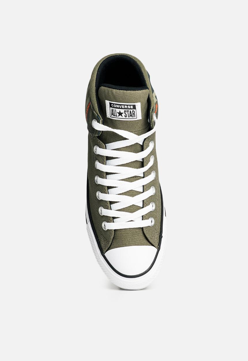 Converse - Chuck Taylor high street mid - field surplus/light field surplus/white