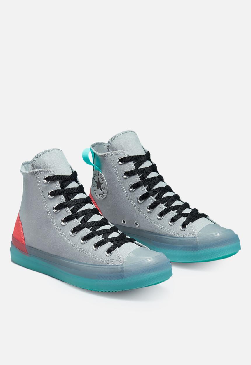 Converse - Chuck taylor all star cx - ash stone/electric aqua/solar red