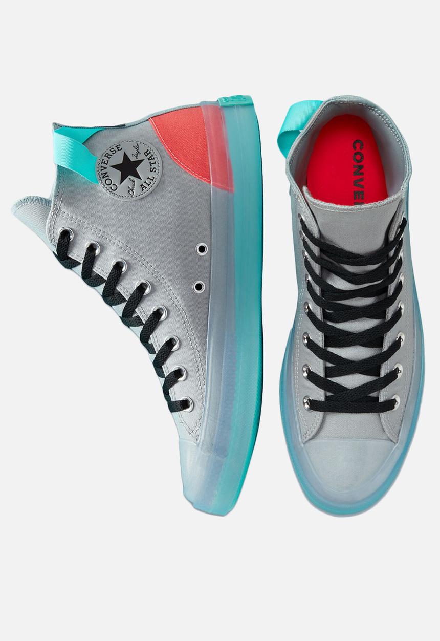 Converse - Chuck taylor all star cx - ash stone/electric aqua/solar red