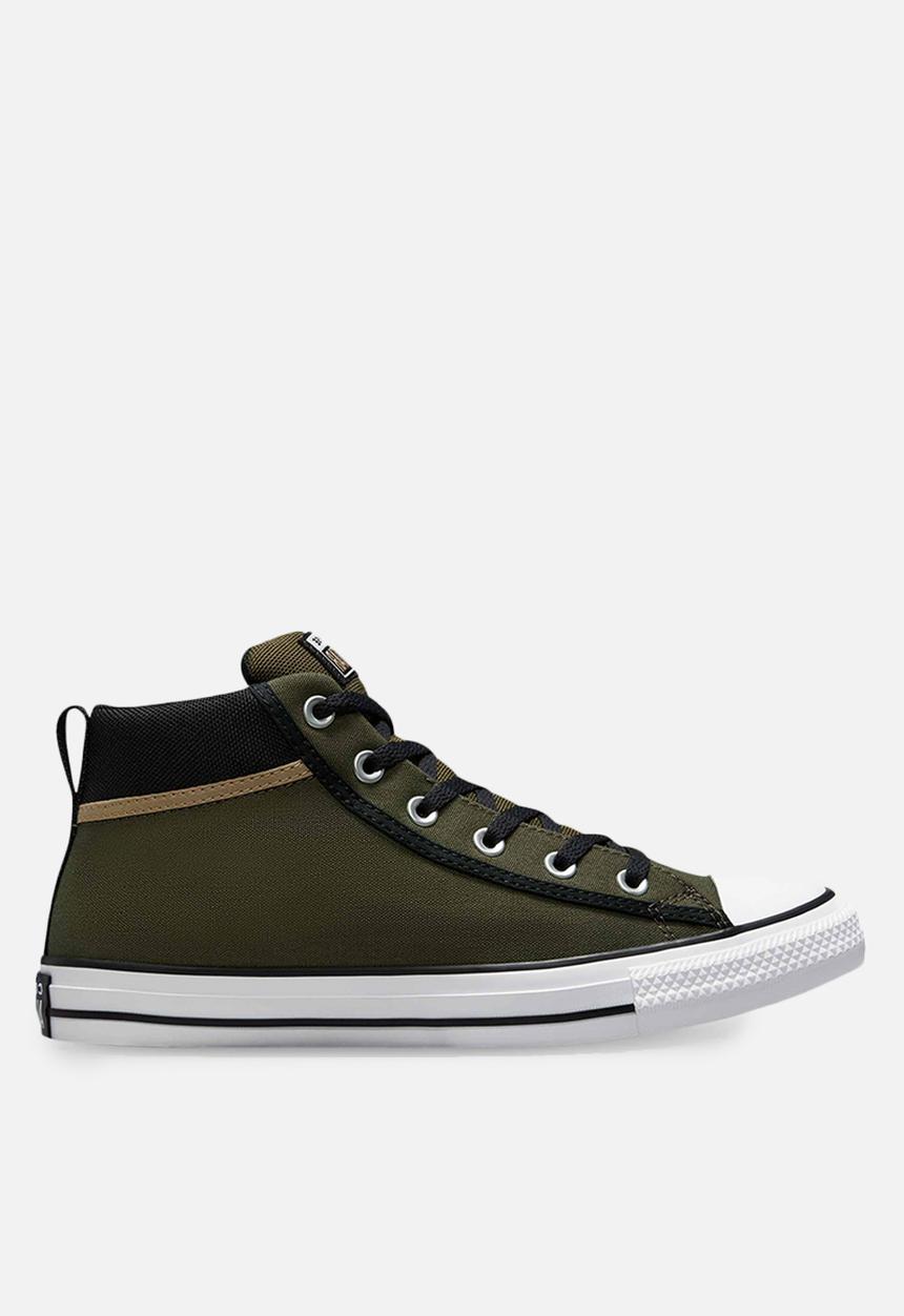 Converse - Chuck Taylor all star street mid - cargo khaki/black/white