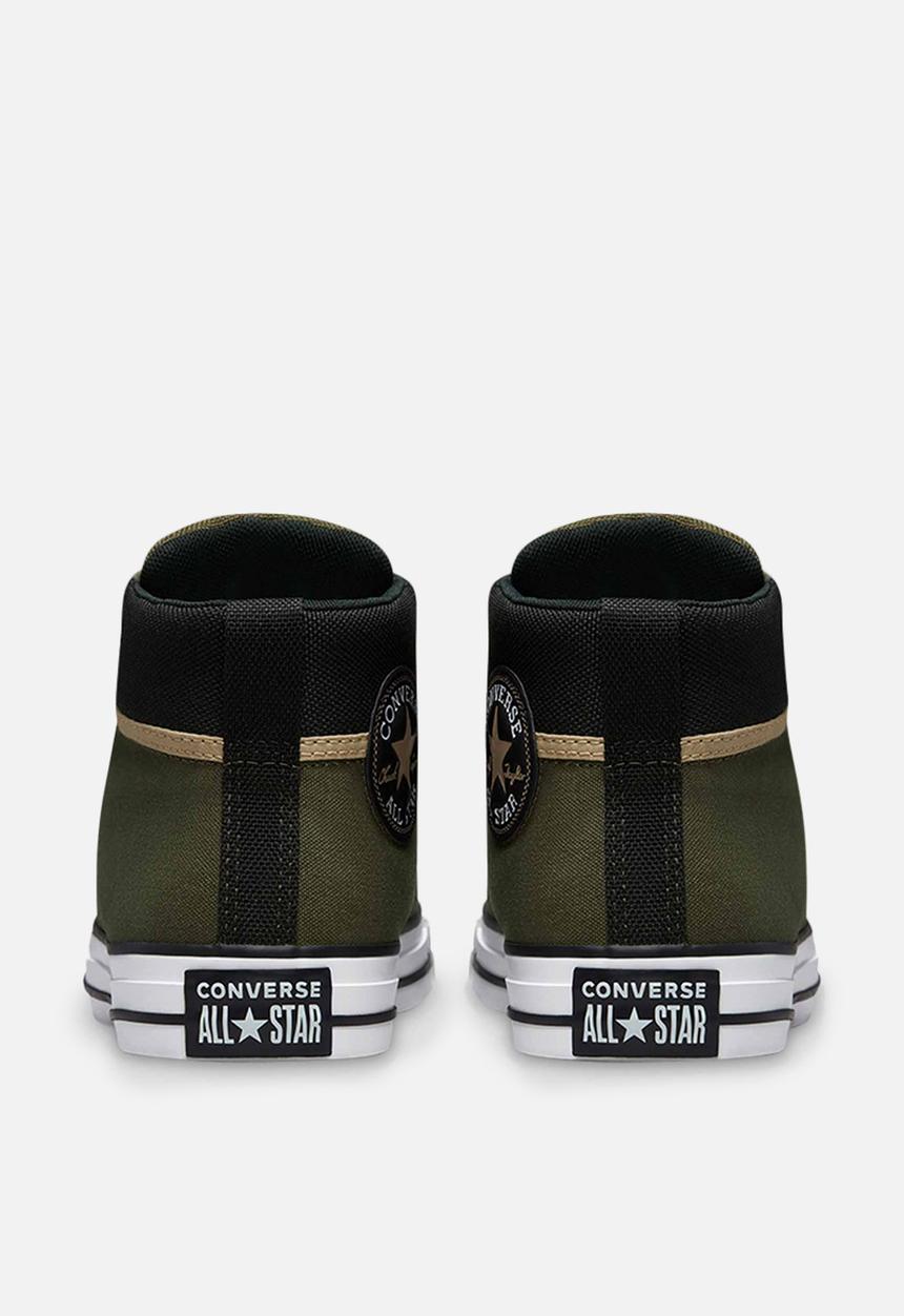 Converse - Chuck Taylor all star street mid - cargo khaki/black/white
