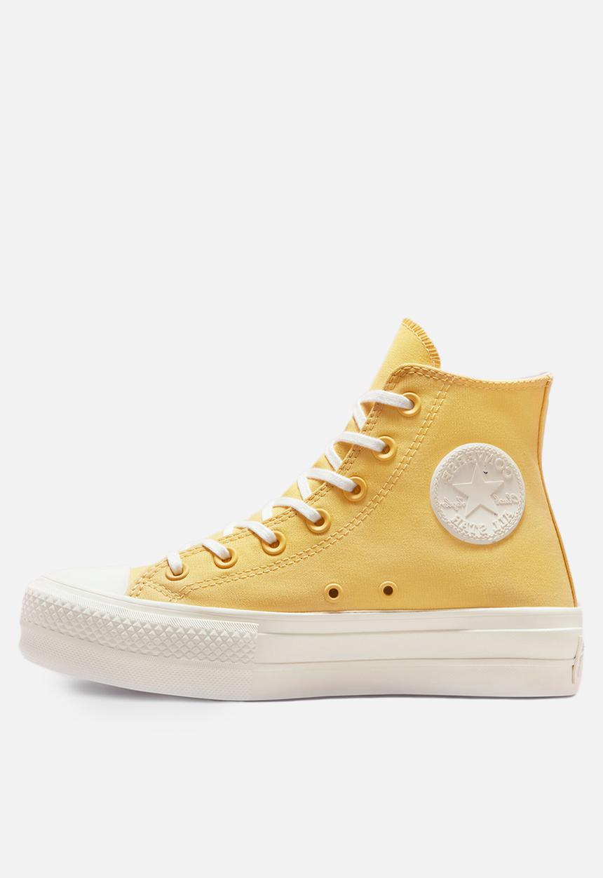 Converse - Chuck taylor all star mix recycled platform - hybrid texture