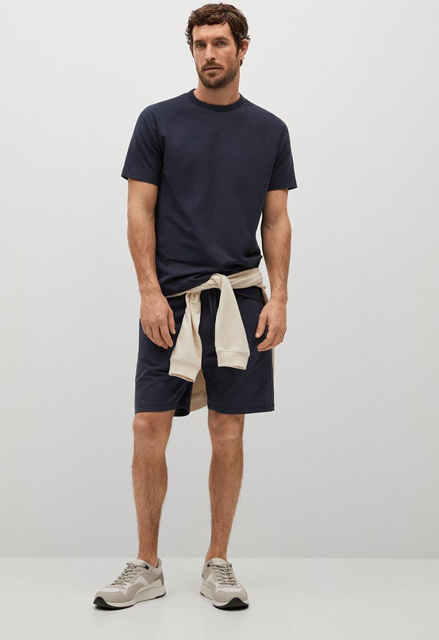 MANGO - Bermuda shorts funchal - navy