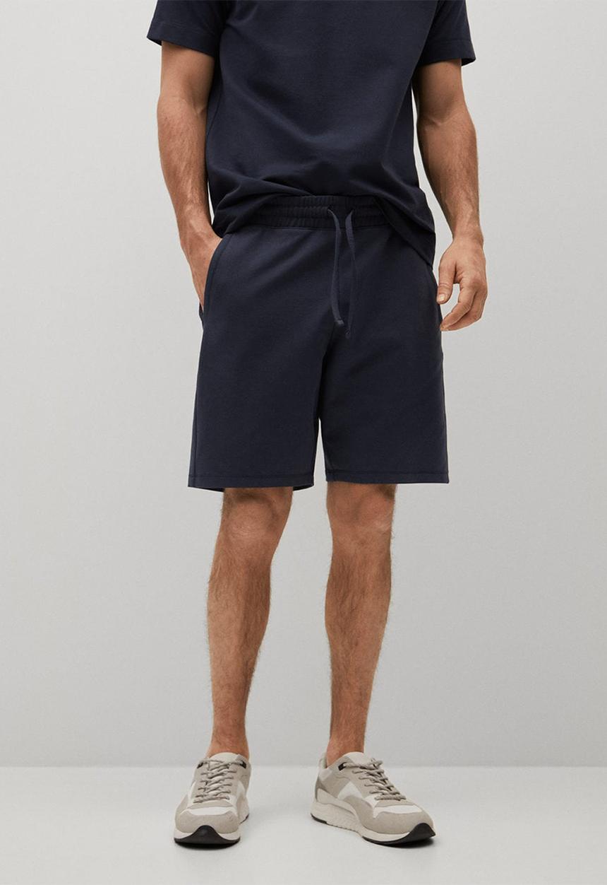 MANGO - Bermuda shorts funchal - navy
