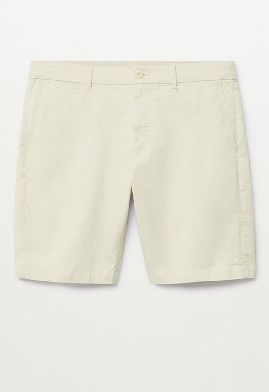 MANGO - Bermuda shorts gracia - light beige