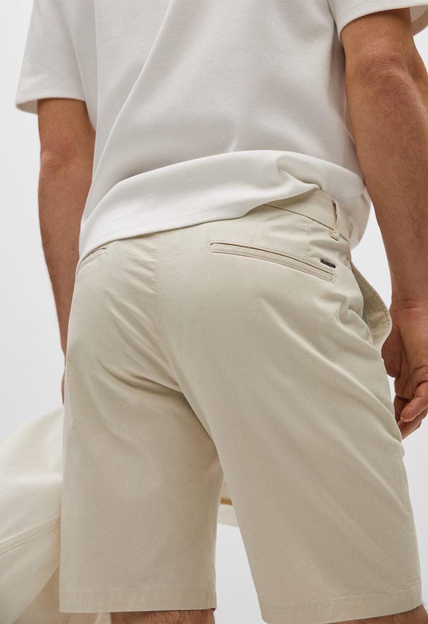 MANGO - Bermuda shorts gracia - light beige