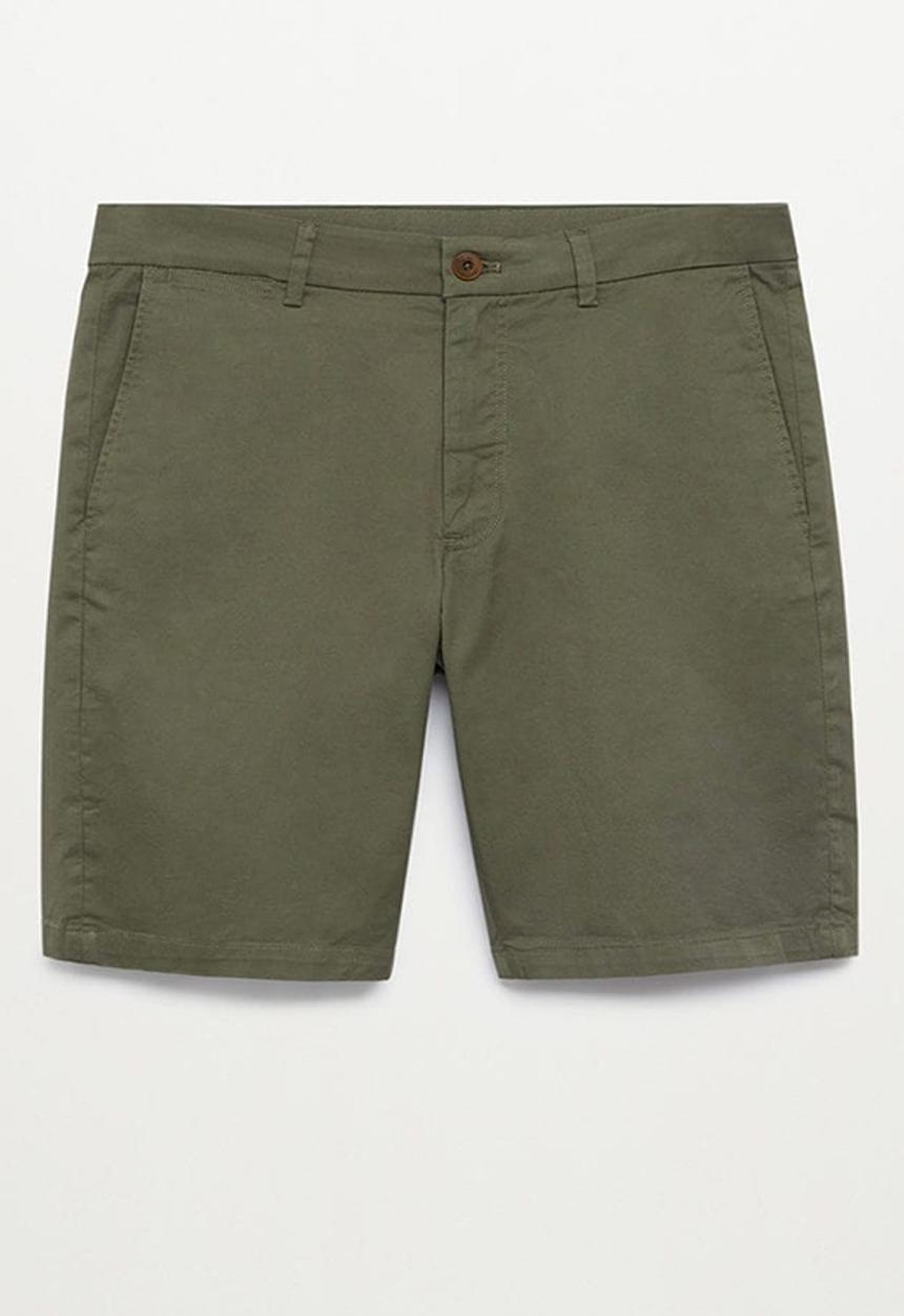 MANGO - Bermuda shorts gracia - light grey