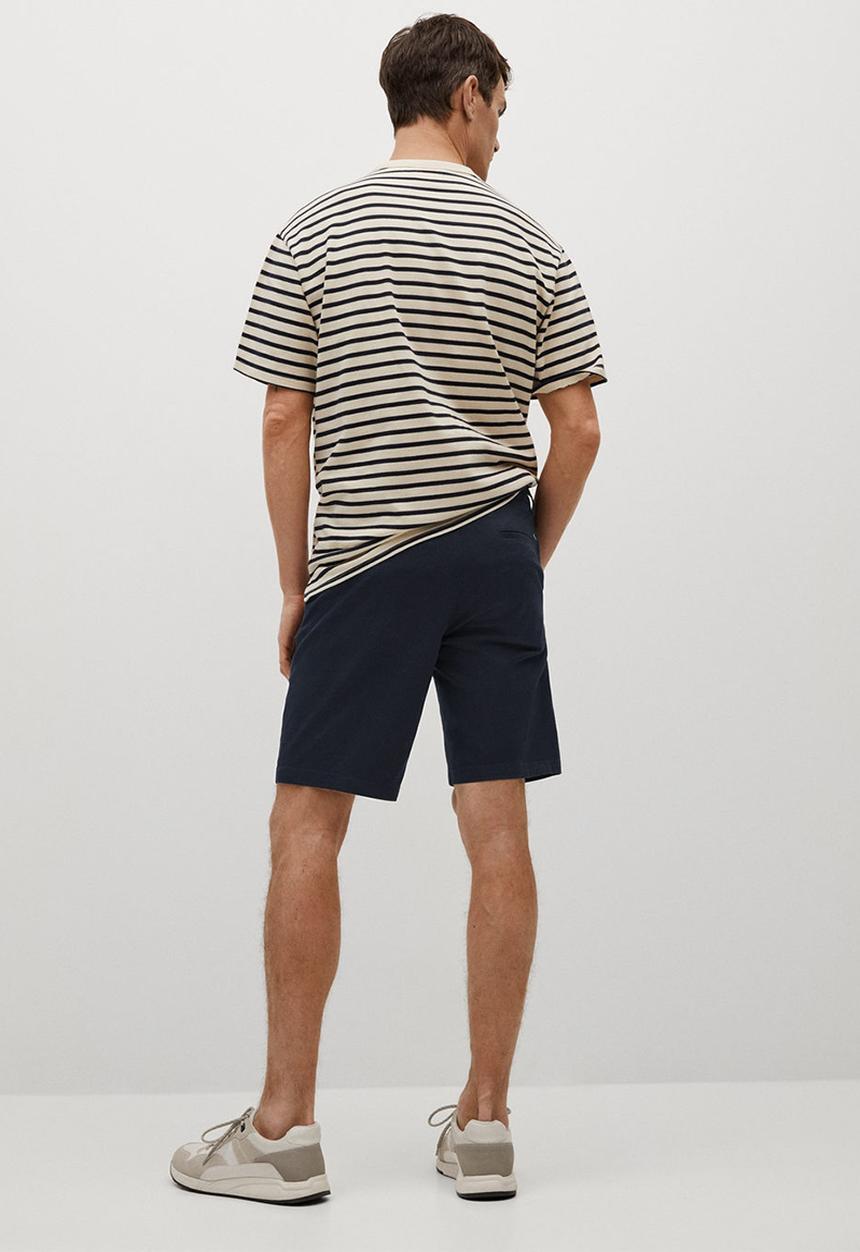 MANGO - Bermuda shorts gracia - navy