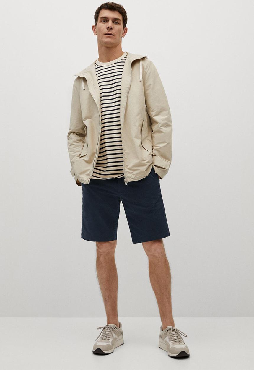 MANGO - Bermuda shorts gracia - navy