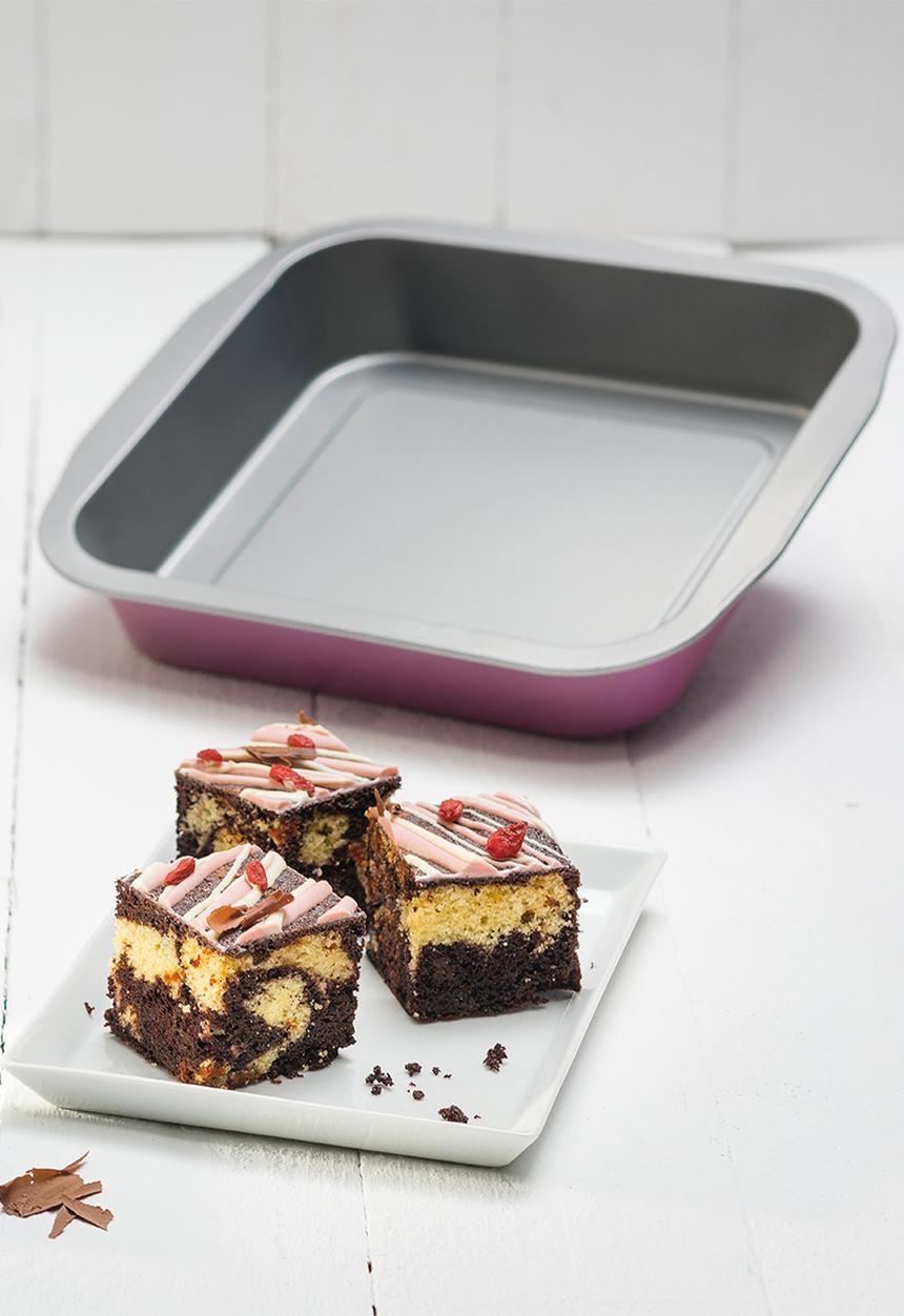 Zenker - Creative studio brownie tin - pink