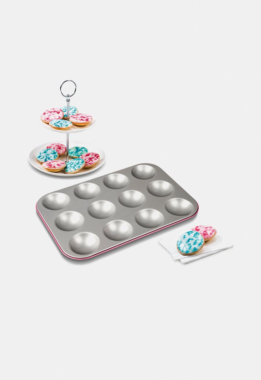 Zenker - Florentine biscuit baking tray - pink