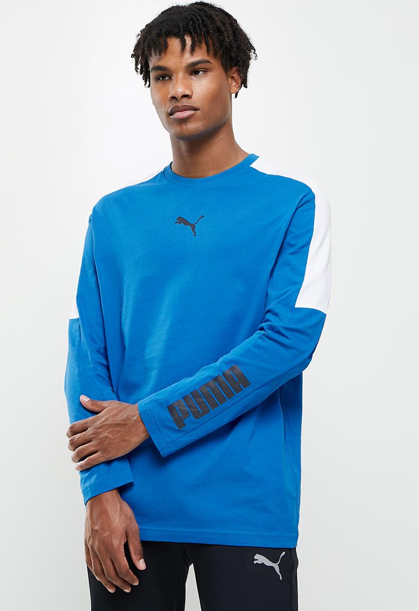 PUMA - Modern sports longsleeve tee - future blue