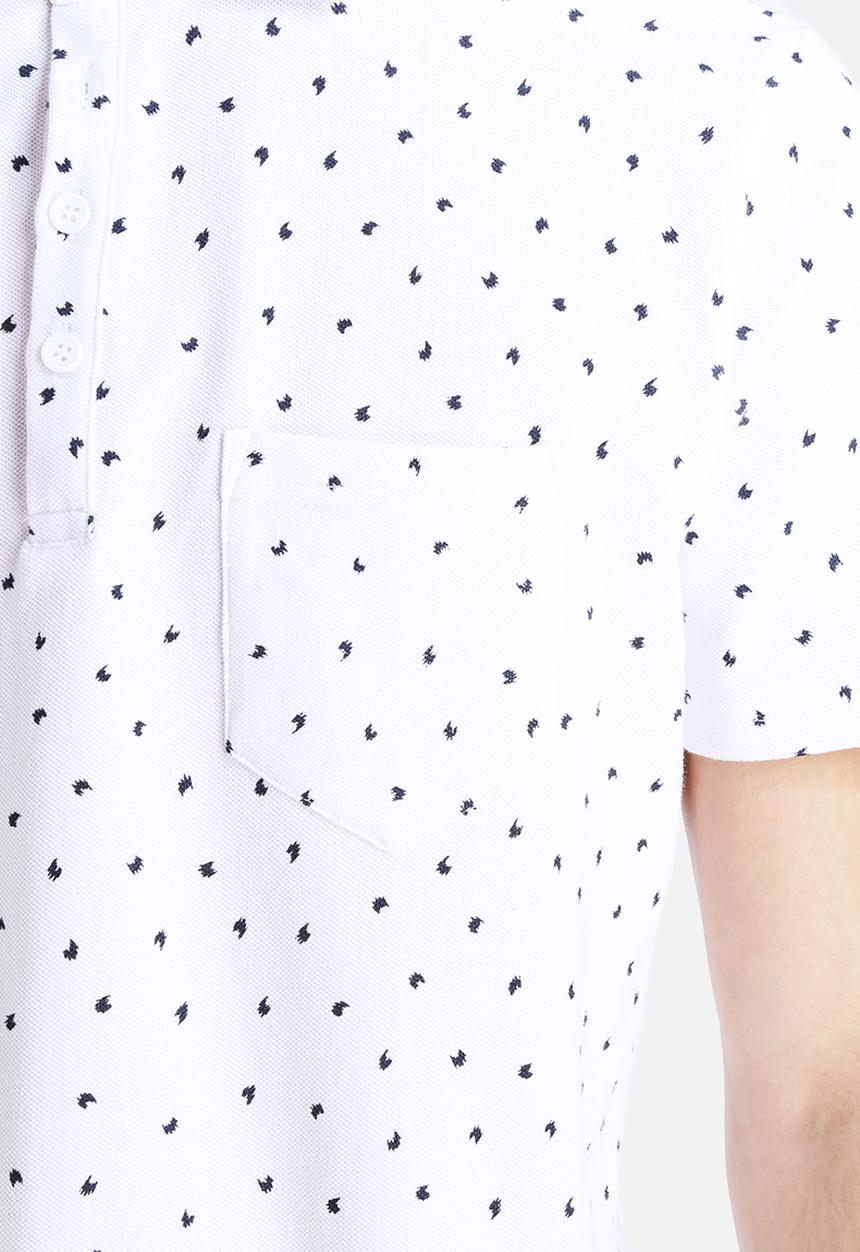 Native Youth - Scratch Print Polo