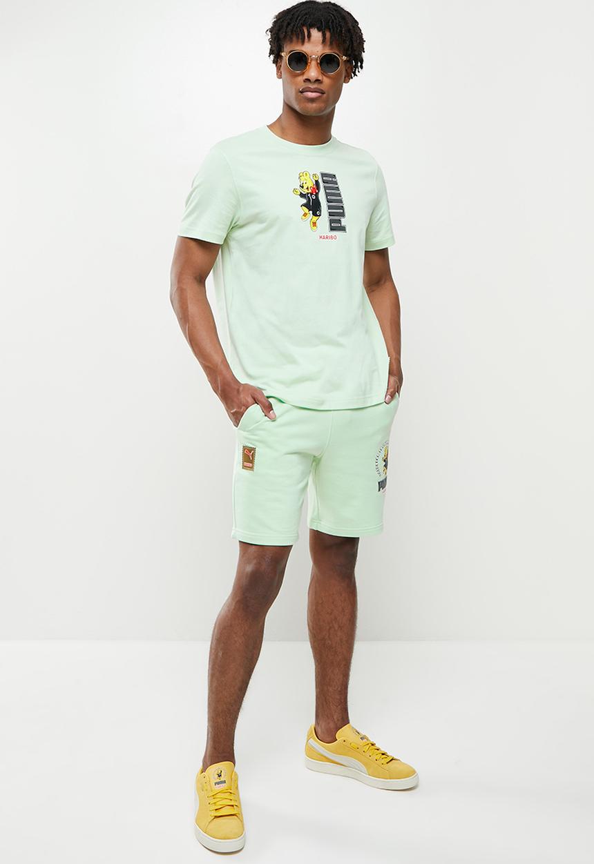 PUMA - Puma x haribo shorts - gossamer green
