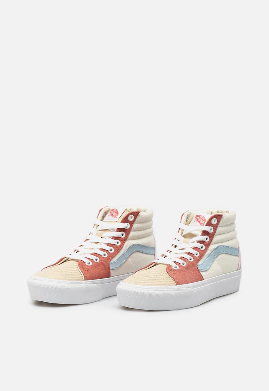 Vans - SK8-Hi platform 2.0 - (twill) pastel block/true white