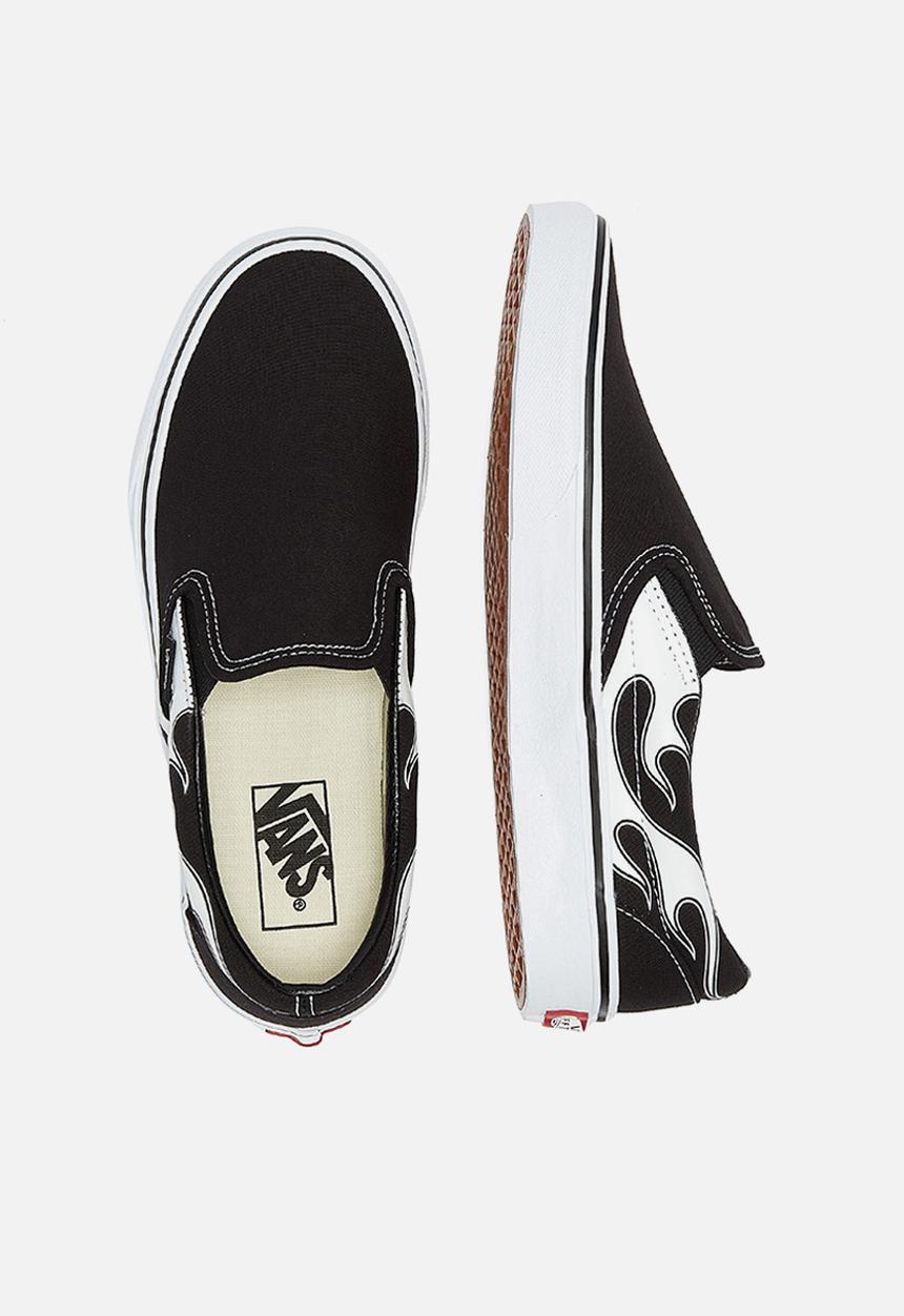 Vans - Classic Slip-On - (flame) black/white